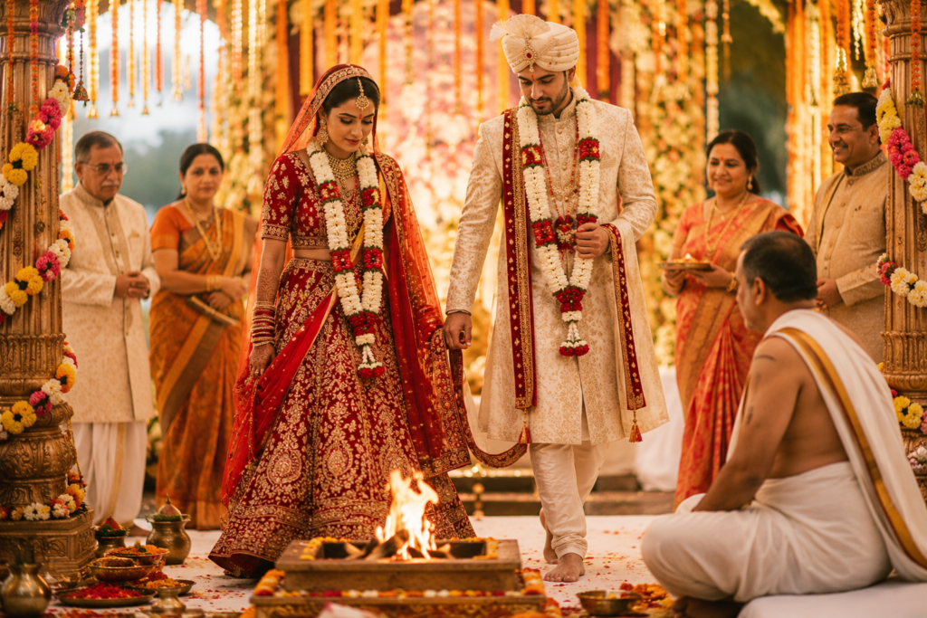 Hindu Wedding Vows: Understanding Saptapadi and the Seven Sacred Promises